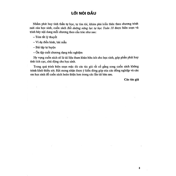 Bồi Dưỡng Năng Lực Tự Học Toán 10 - Ảnh 3