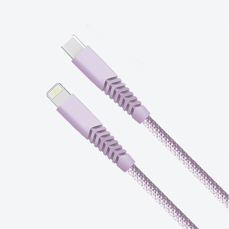 Cáp sạc nhanh TypeC-iP hàng chính hãng TESLA TL02L Nylon 1m | Bảo hành 12 tháng 1 đổi 1 | Made in Việt Nam