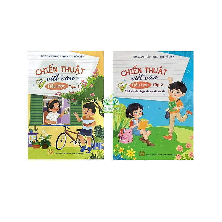 Combo chiến thuật viết văn tiểu học (Tập 1+Tập 2)