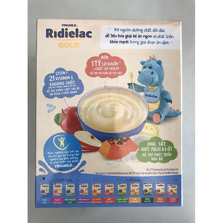 Bột Ăn Dặm Ridielac Gold 200g Tin cậy Giá tốt - Hình ảnh 5