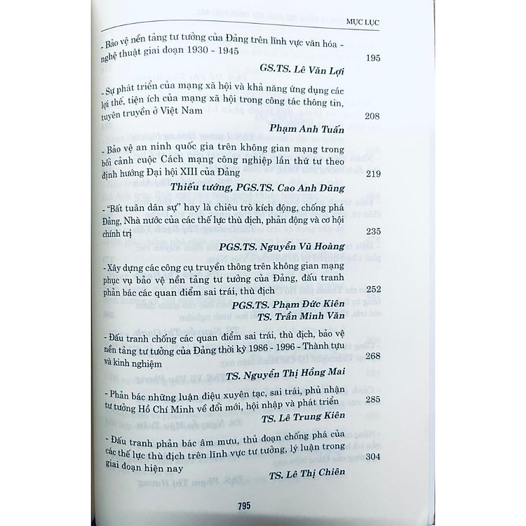 Bảo Vệ Nền Tảng Tư Tưởng Của Đảng, Đấu Tranh Phản Bác Các Quan Điểm Sai Trái, Thù Địch Trong Tình Hình Mới - Ảnh 7