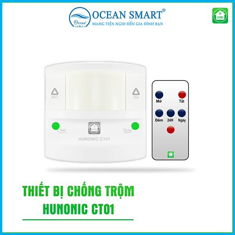 Thiết Bị Chống Trộm Và Báo Khách Đa Năng Hunonic, Gửi Thông Báo Về Điện Thoại - HNCT01