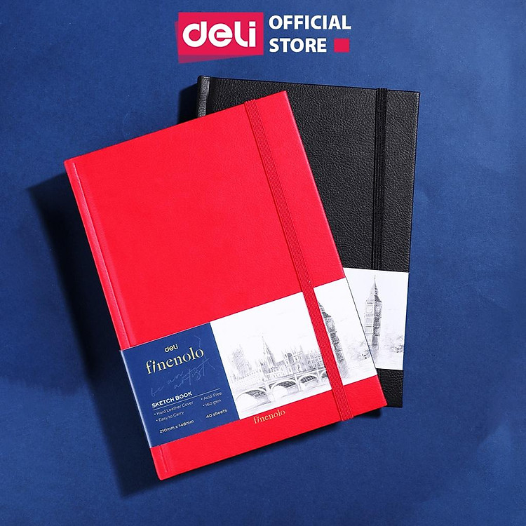 Sổ Tay Bìa Da A5 (80 trang)