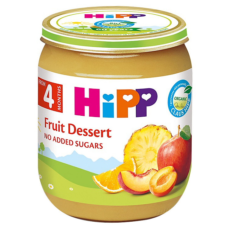 Hũ Dinh Dưỡng Hoa Quả Tráng Miệng HiPP 4403 (125g)