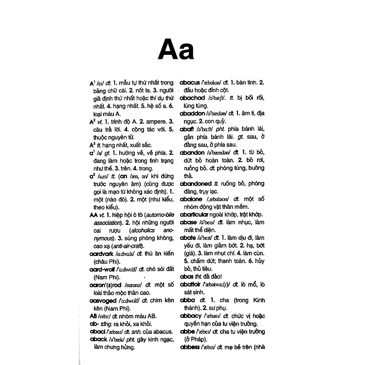 Từ Điển Anh - Việt 110.000 Từ (Tái Bản 2020) - Ảnh 2