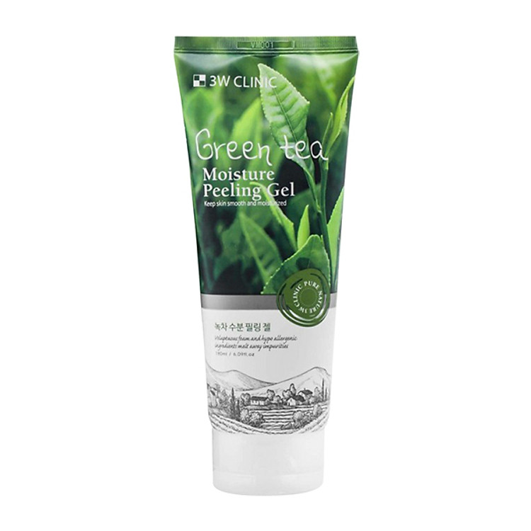 Tẩy Tế Bào Chết Mousture Peeling Gel 3W Clinic (180ml)