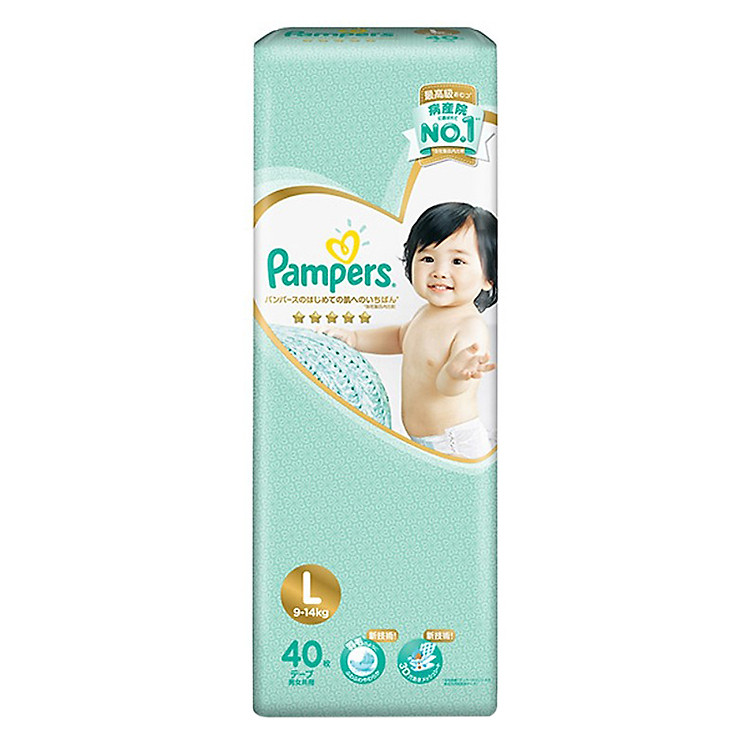 Tã Dán Pampers Nội Địa Gói Cực Đại L40