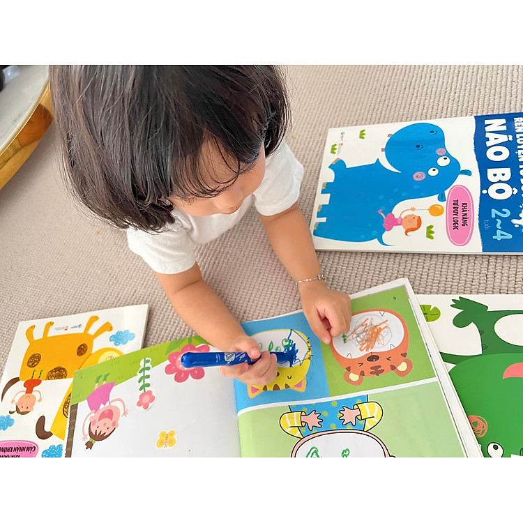 Phát Triển IQ - Rèn Luyện Tư Duy Não Bộ - Khả Năng Tư Duy Logic - Dành cho trẻ từ 2-4 tuổi - Ảnh 6