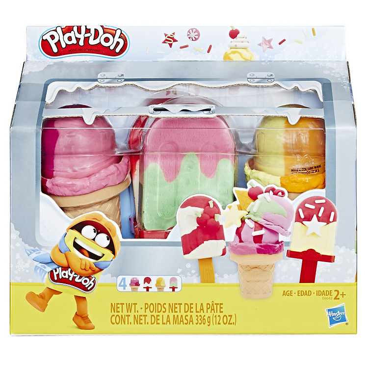 Bộ đồ chơi đất nặn 4 loại kem Play-Doh