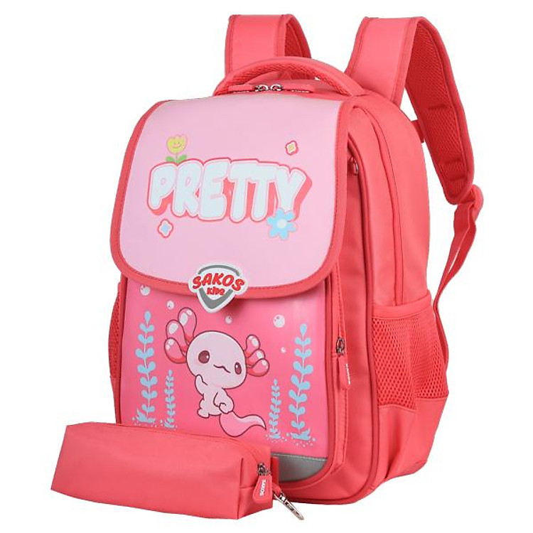 Ba Lô Học Sinh Kid Conezo SBO021BPNG00 – Baby Pink