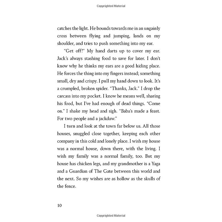 Truyện đọc tiếng Anh - Usborne Middle Grade Fiction: The House with Chicken Legs - Ảnh 2