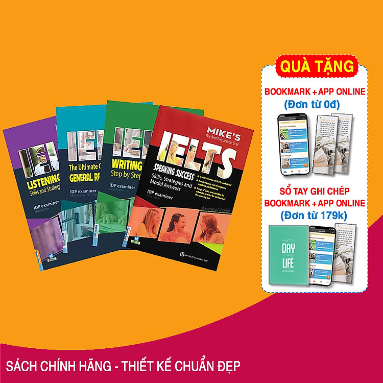Bộ Sách Luyện Thi Ielt Tổng Quát – Bí Kíp Tự Học Ielts 8.0