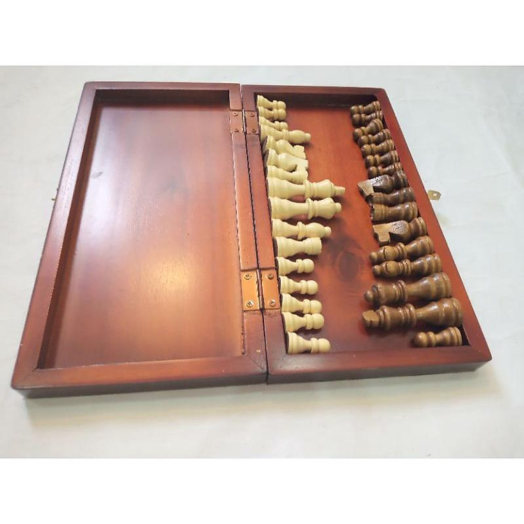 Cờ vua gỗ tự nhiên Mỹ Nghệ Chính hãng Ưu đãi - Hình ảnh 4
