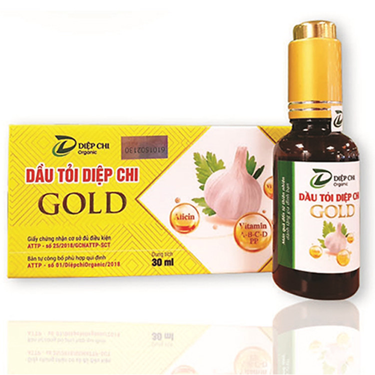 Dầu tỏi Diệp Chi - 100% tỏi ta Organic