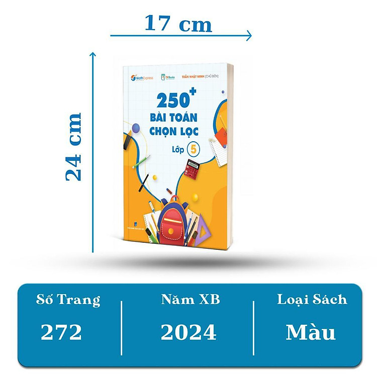 250 Bài Toán Chọn Lọc - Lớp 5 - Ảnh 2
