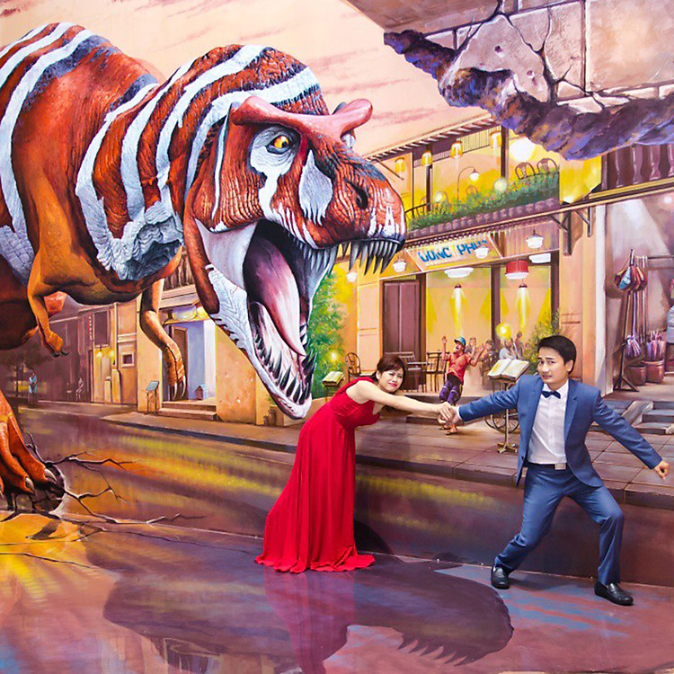 Vé Bảo Tàng Tranh 3D Art In Us - Dành Cho Khách Việt Nam