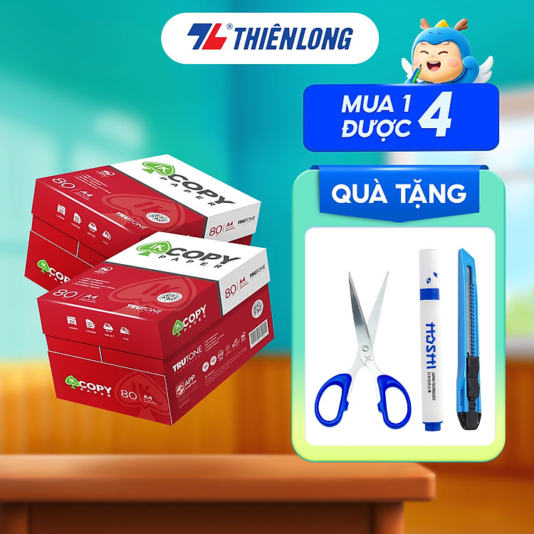 Giấy A4 IK Copy 80gsm (500 tờ)