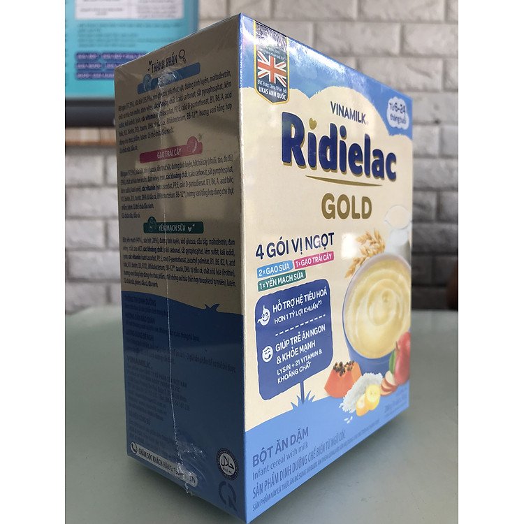 Bột Ăn Dặm Ridielac Gold 200g Tin cậy Giá tốt - Hình ảnh 4