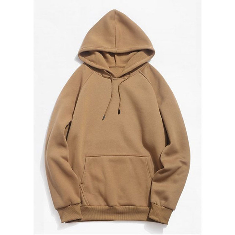 Áo Khoác Hoodie Trơn Màu Vàng Bò DQ13