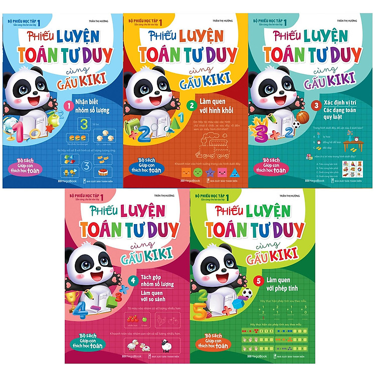 Phiếu Luyện Toán Tư Duy Cùng Gấu Kiki - Ảnh 2