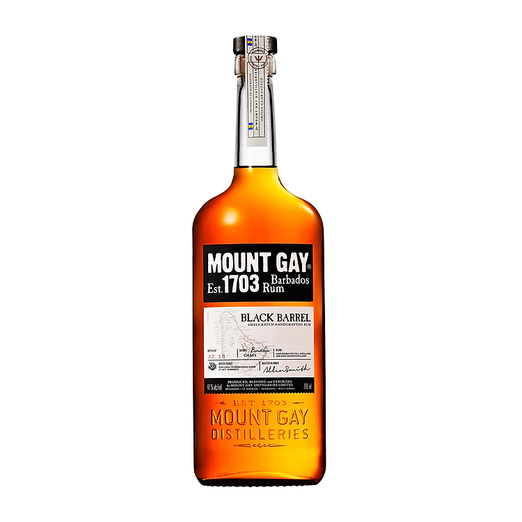 Rượu Rum Mount Gay Black Barrel 43% 1x0.7L