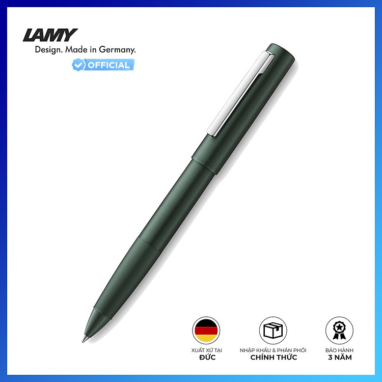 Bút bi gel LAMY Aion Dark Green