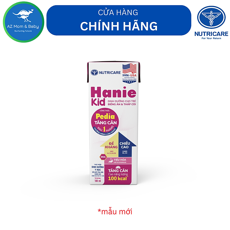 Tham Khảo tại ConCung: Thùng sữa Nutricare Hanie Kid 180ml Chất lượng , nhận ngay nhiều Ưu đãi