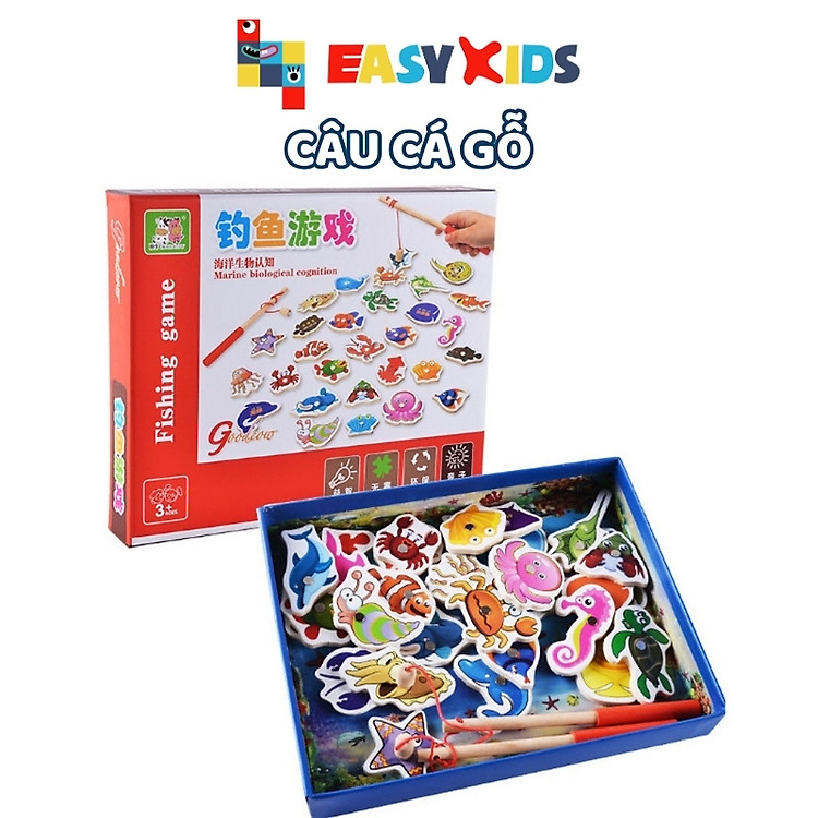 Đồ Chơi Gỗ Câu Cá Nam Châm Chính hãng Giá tốt