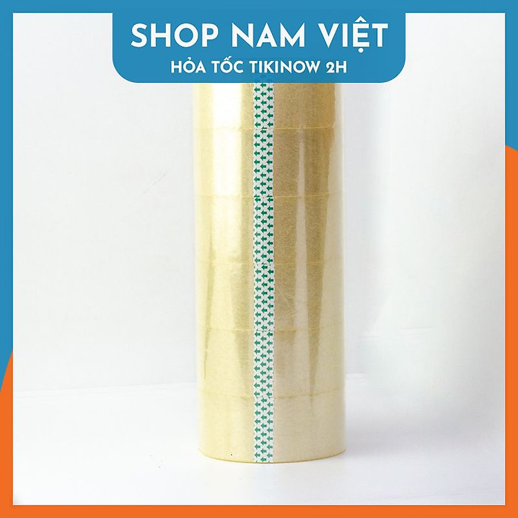 Băng Keo Trong Khổ 48mm (6 cuộn) - Ảnh 2