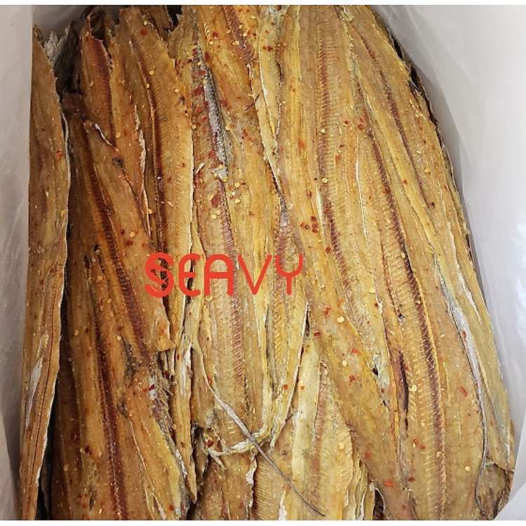 Đặc Sản Nha Trang - Khô Cá Hố Lạt Nguyên Con Lớn Nha Trang, Seavy Gói 500g