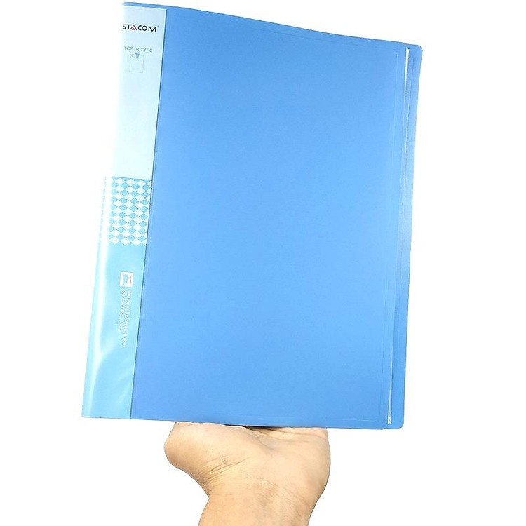 Bìa 20 Lá Stacom A4 D20A (Màu Xanh) - Ảnh 2