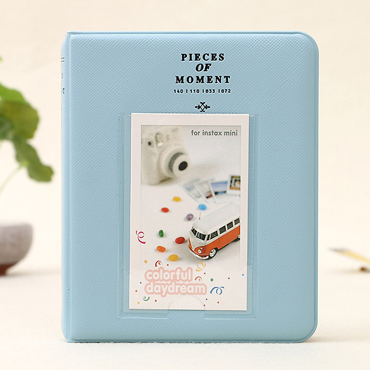 Album Ảnh Combo 3 cuốn album Polaroid mini cỡ ảnh 6x9, để vừa 64 ảnh 6x9 bìa có chữ
