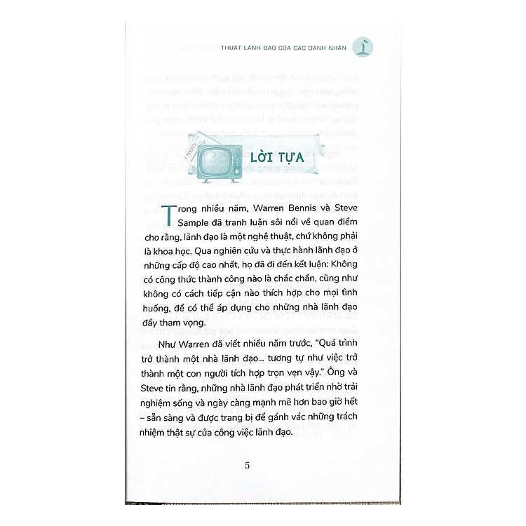 Thuật lãnh đạo của các danh nhân - Ảnh 6