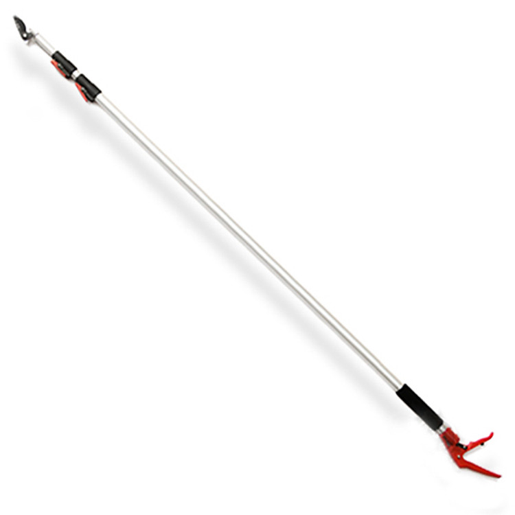 Kéo hái hoa quả kết hợp cưa cành trên cao dài 4m . Gậy hái hoa quả trên cao