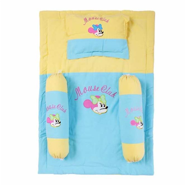 Bộ Gối nệm Hoạt Tiết Chuột Đáng Yêu Cho Bé