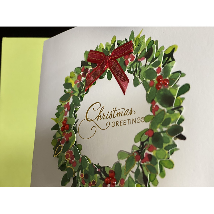 Thiệp Noel trang trí 3D (2 chiếc) - Ảnh 3