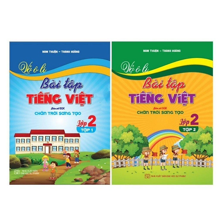 Sách - Vở Ô Li Bài Tập Tiếng Việt Lớp 2 - Combo 2 Tập - Bám Sát SGK Chân Trời Sáng Tạo - Hồng Ân