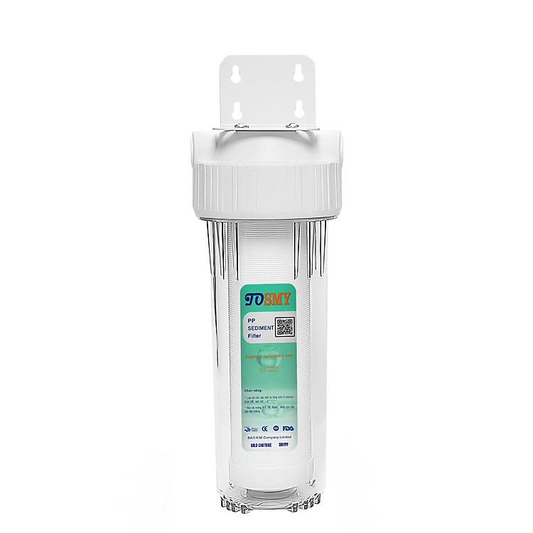 Bộ lọc nước 1 giai đoạn 10 inch SMY 2 gioăng