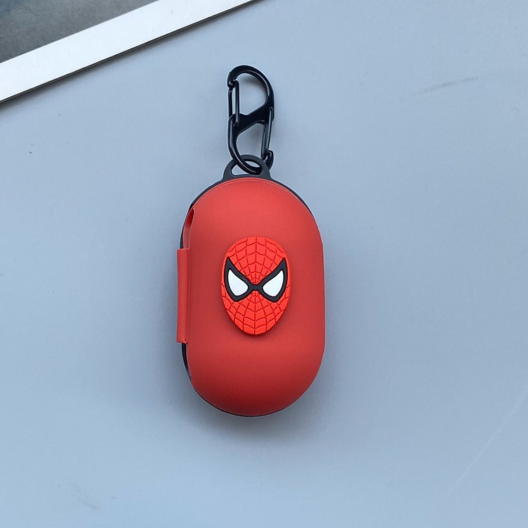 Ốp Silicon cho tai nghe Galaxy Buds + và Galaxy Buds hình Siêu Anh Hùng kèm Móc khóa Mèo