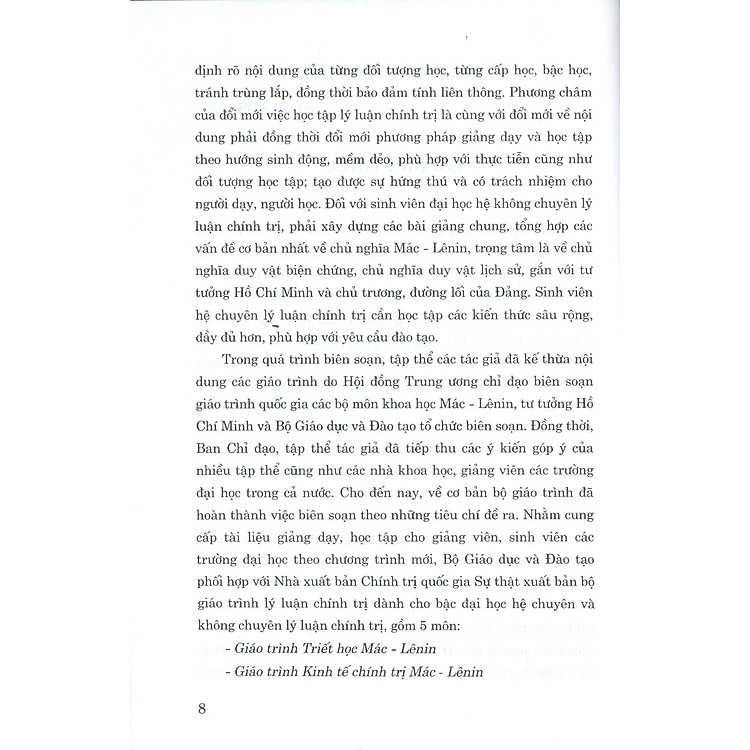 Giáo Trình Lịch Sử Đảng Cộng Sản Việt Nam (Dành Cho Bậc Đại Học Hệ Không Chuyên Lý Luận Chính Trị) - Ảnh 3