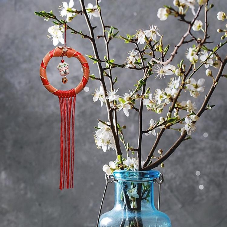 Dây treo trang trí Tết Mèo Chiêu Tài - Ảnh 4