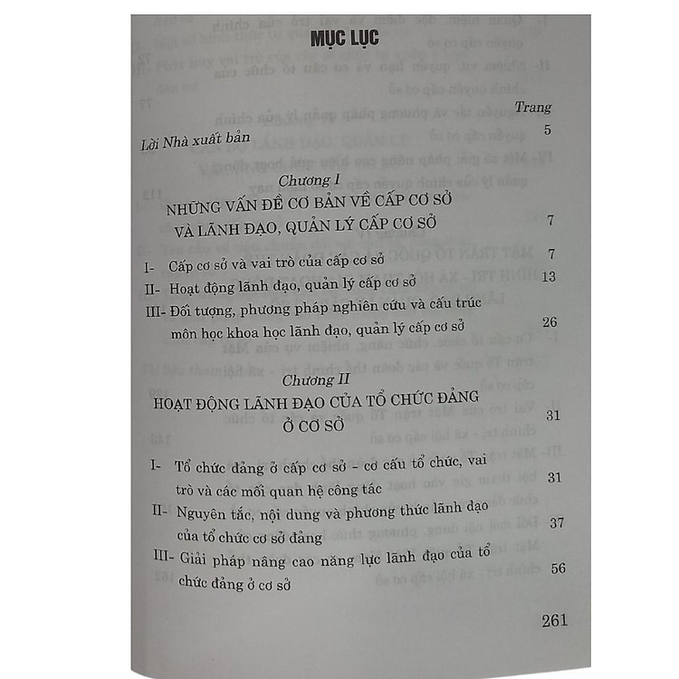 Giáo Trình Lãnh Đạo Và Quản Lý Cấp Cơ Sở - Ảnh 3