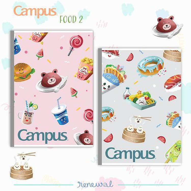 Vở Campus Kẻ Ngang (80 trang)