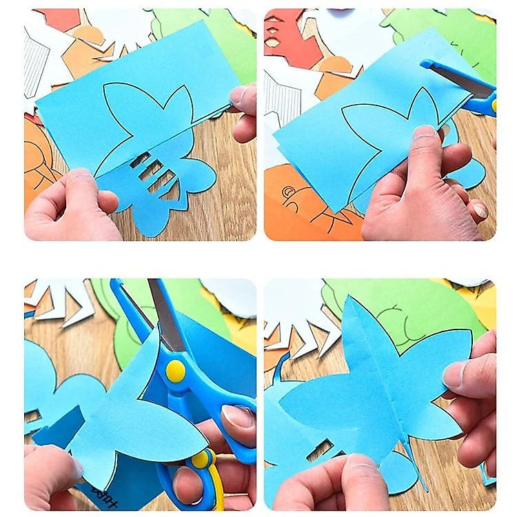 Bộ Đồ Chơi Cắt Giấy An Toàn Cho Bé Chính hãng Ưu đãi - Hình ảnh 2