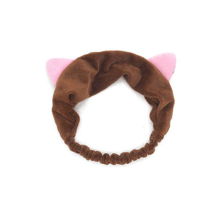 Băng đô nhung tai thỏ rửa mặt