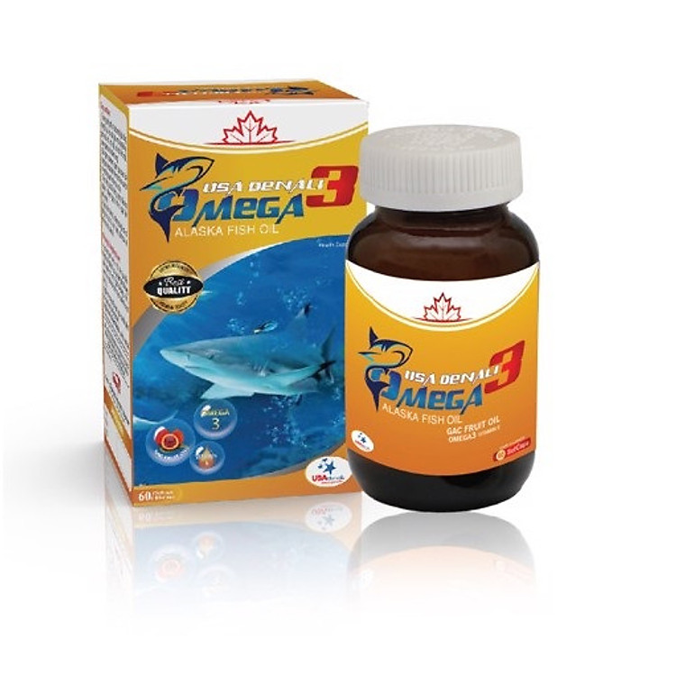 USA Denali OMEGA 3 LỌ 60 VIÊN