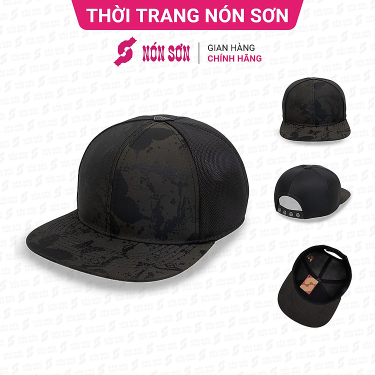 ƯU ĐÃI - Mũ snapback hiphop nam nữ NÓN SƠN chính hãng MC210K-XR1