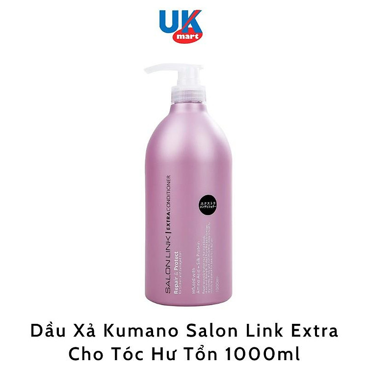 Dầu Xả Kumano Salon Link Extra Conditioner 1000ml Dành Cho Tóc Hư Tổn