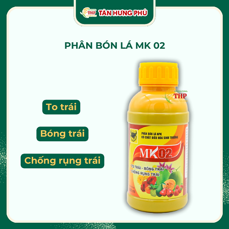 Phân Bón Lá Đầu Trâu MK02 500ml