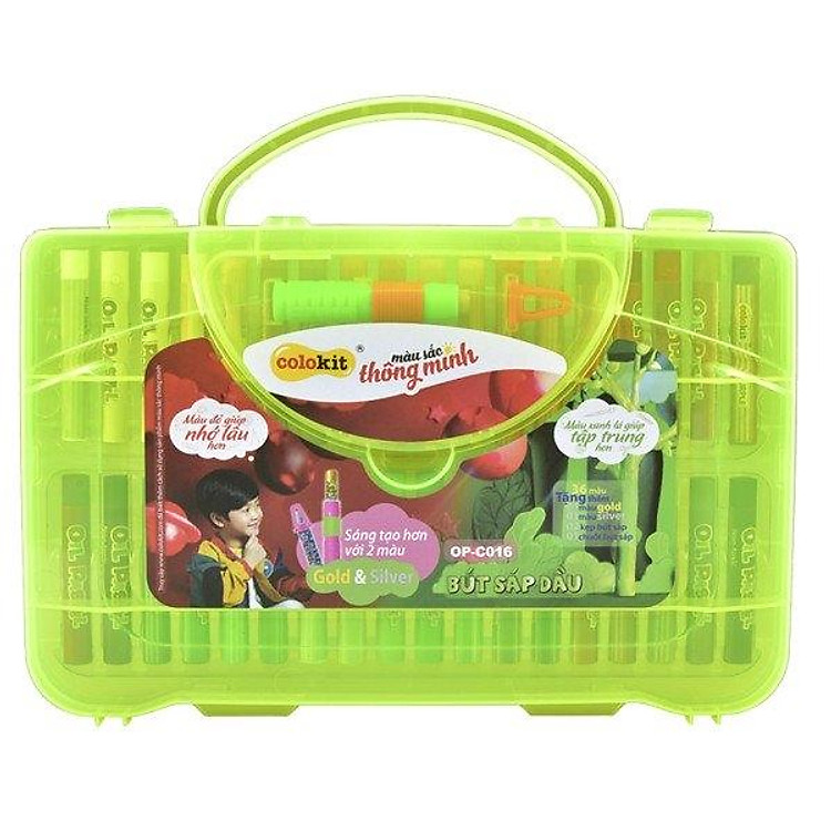 Bút Sáp Dầu OP-C016 (38 màu)